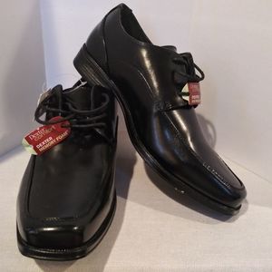 Men's Dexter Comfort Memory Foam Black Dress Shoes